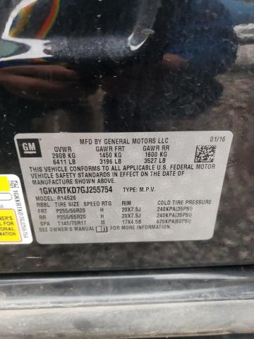 Photo 13 VIN: 1GKKRTKD7GJ255754 - GMC ACADIA DEN 