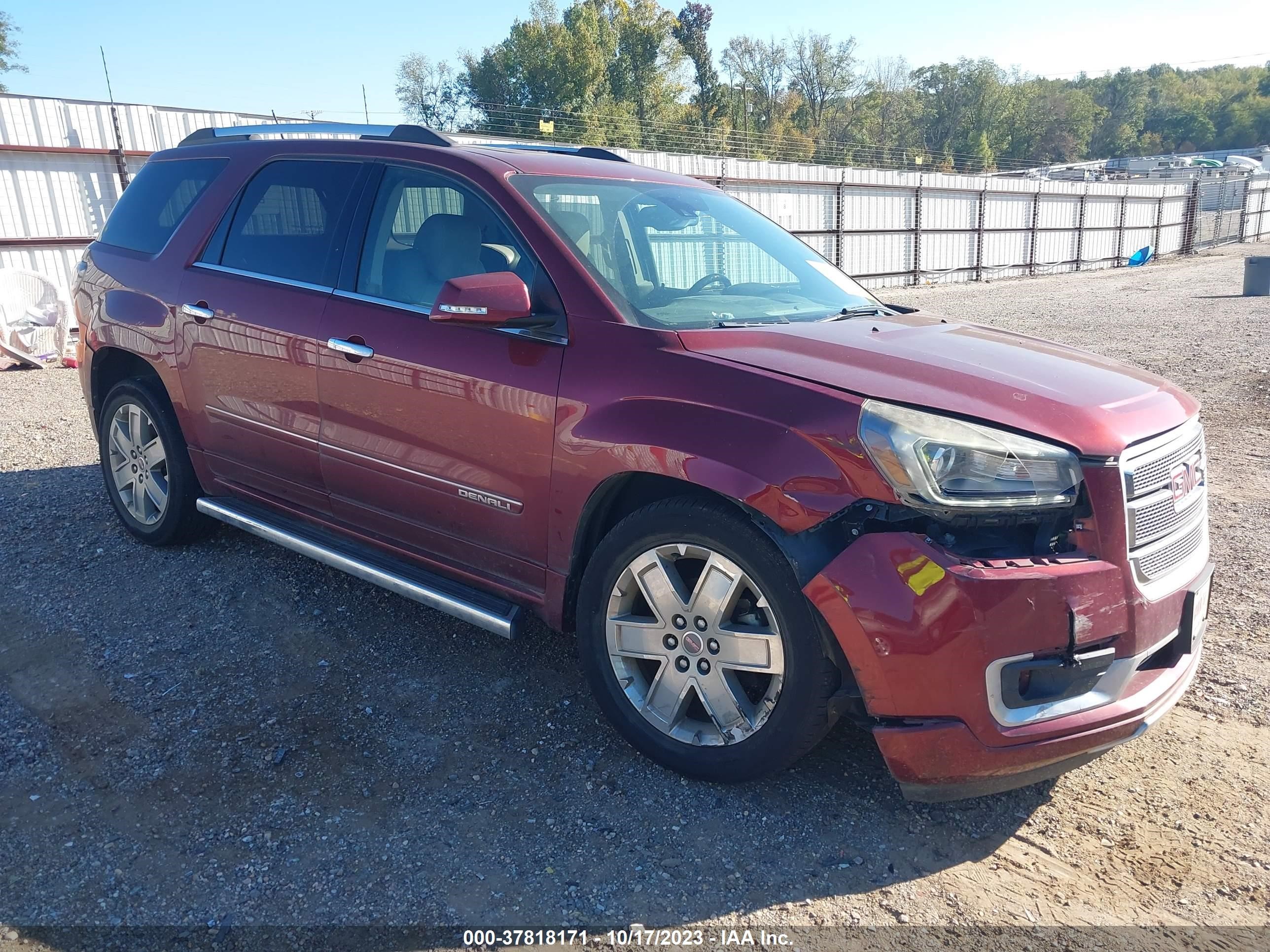 Photo 0 VIN: 1GKKRTKD9FJ137672 - GMC ACADIA 