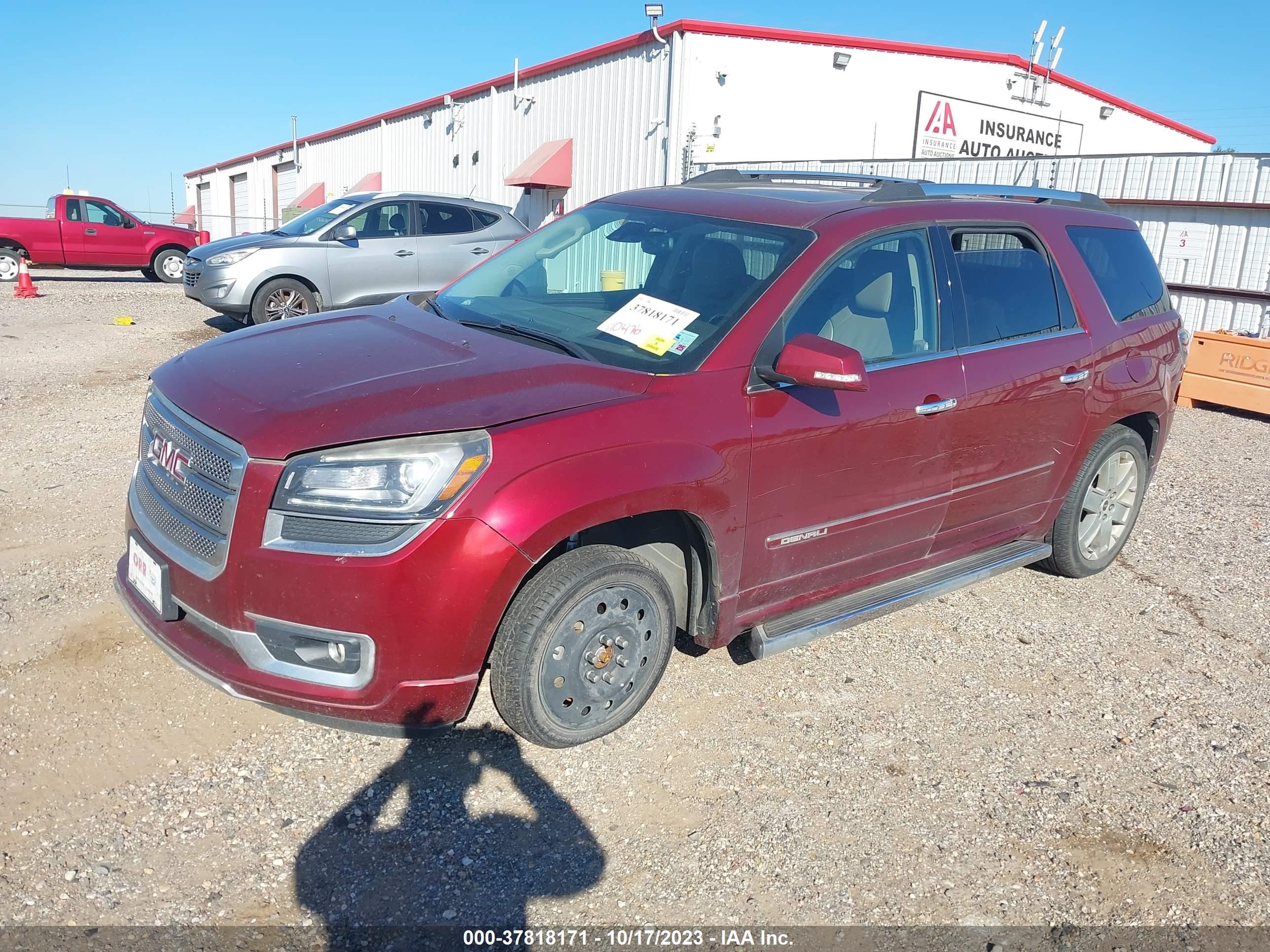 Photo 1 VIN: 1GKKRTKD9FJ137672 - GMC ACADIA 