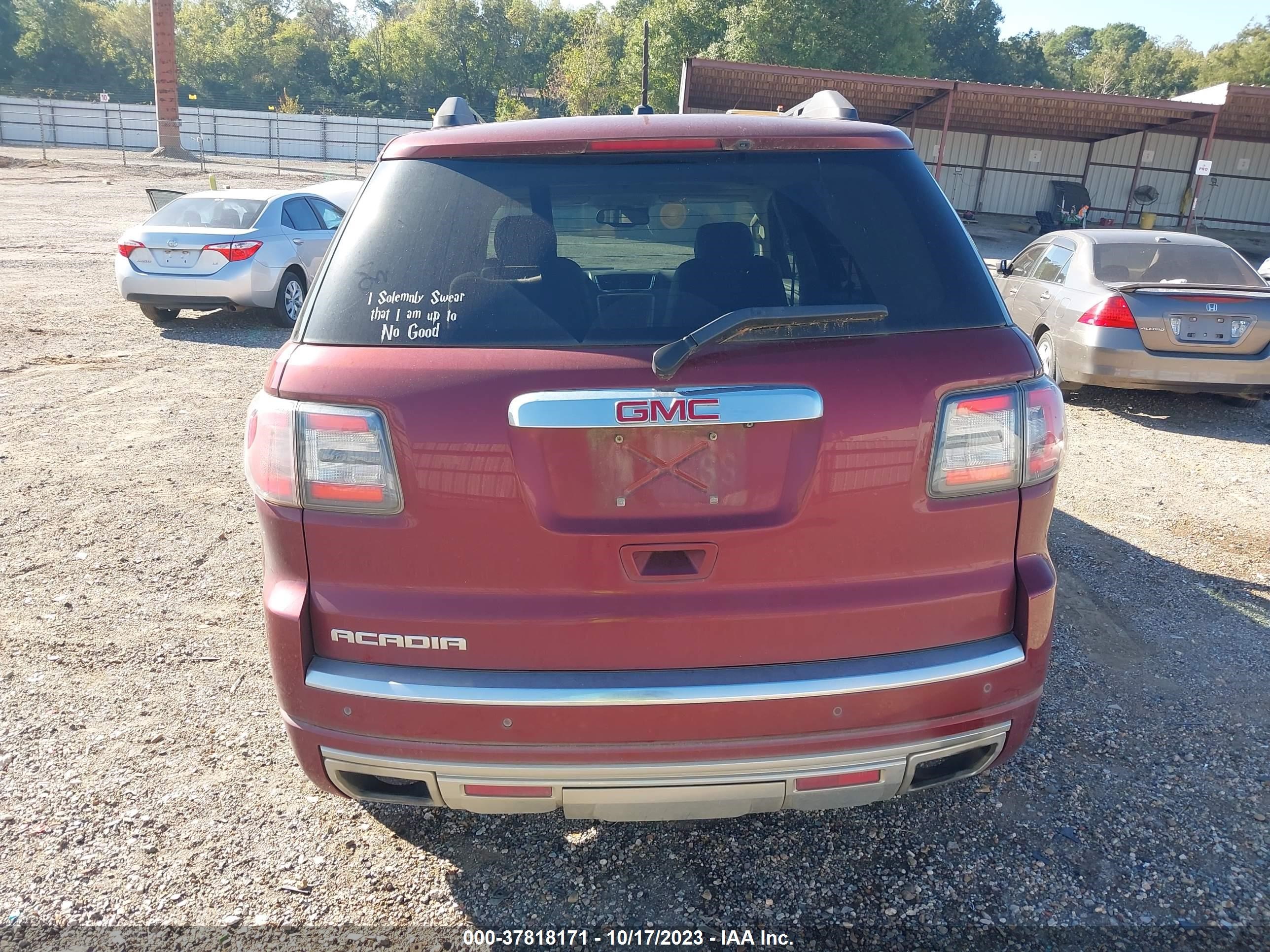 Photo 16 VIN: 1GKKRTKD9FJ137672 - GMC ACADIA 