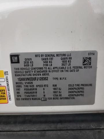 Photo 12 VIN: 1GKKVNED0FJ128362 - GMC ACADIA 