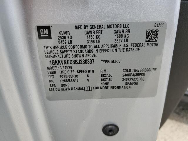 Photo 13 VIN: 1GKKVNED8BJ280397 - GMC ACADIA SLE 