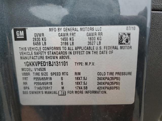 Photo 12 VIN: 1GKKVPED1BJ131101 - GMC ACADIA 