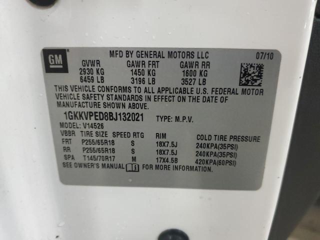 Photo 12 VIN: 1GKKVPED8BJ132021 - GMC ACADIA SLE 