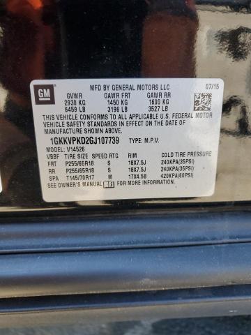 Photo 11 VIN: 1GKKVPKD2GJ107739 - GMC ACADIA SLE 