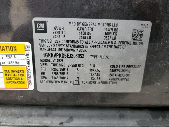 Photo 12 VIN: 1GKKVPKD5EJ206052 - GMC ACADIA 