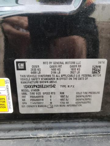 Photo 12 VIN: 1GKKVPKD6EJ341542 - GMC ACADIA 