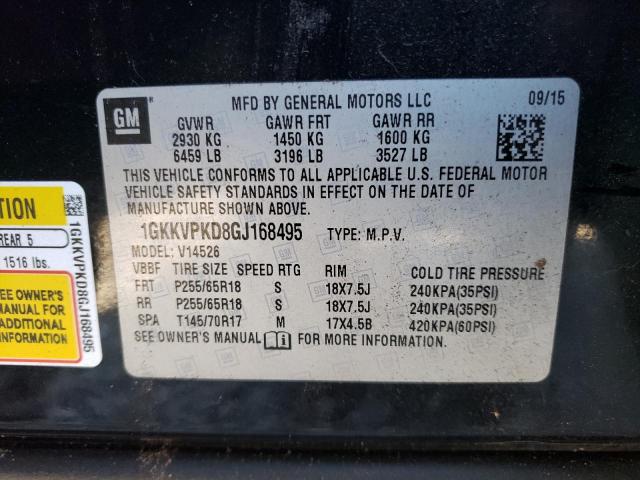 Photo 12 VIN: 1GKKVPKD8GJ168495 - GMC ACADIA 