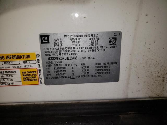 Photo 9 VIN: 1GKKVPKDXDJ203436 - GMC ACADIA SLE 