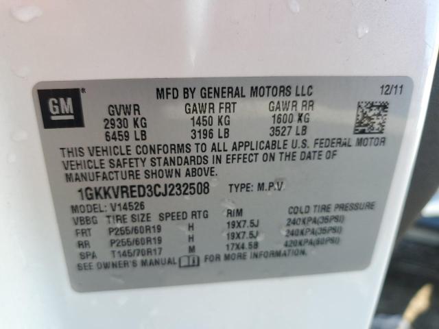 Photo 13 VIN: 1GKKVRED3CJ232508 - GMC ACADIA SLT 