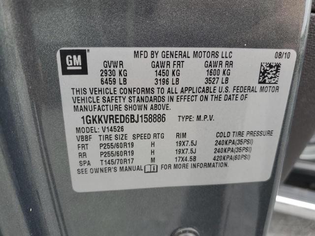 Photo 12 VIN: 1GKKVRED6BJ158886 - GMC ACADIA 