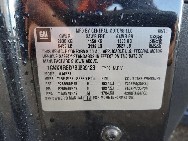 Photo 9 VIN: 1GKKVRED7BJ399128 - GMC ACADIA SLT 