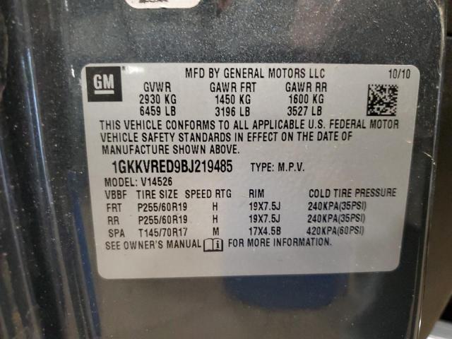 Photo 12 VIN: 1GKKVRED9BJ219485 - GMC ACADIA 