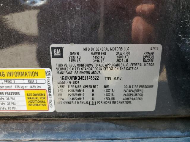 Photo 12 VIN: 1GKKVRKD4EJ145322 - GMC ACADIA 