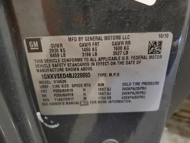 Photo 12 VIN: 1GKKVSED4BJ228893 - GMC ACADIA 