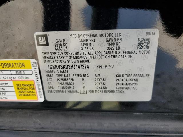 Photo 12 VIN: 1GKKVSKD2HJ147274 - GMC ACADIA LIM 