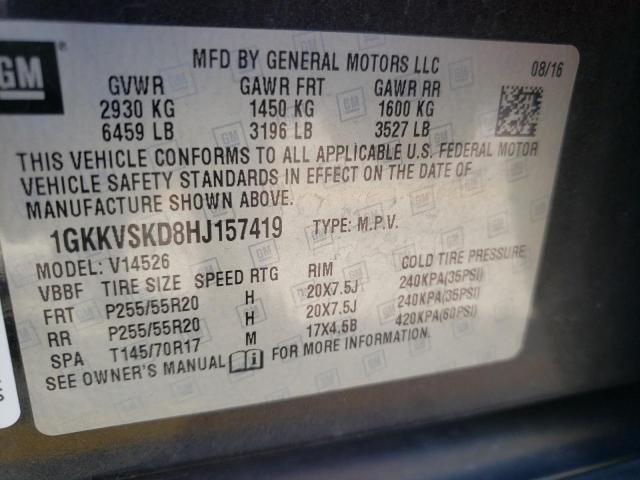 Photo 9 VIN: 1GKKVSKD8HJ157419 - GMC ACADIA LIM 