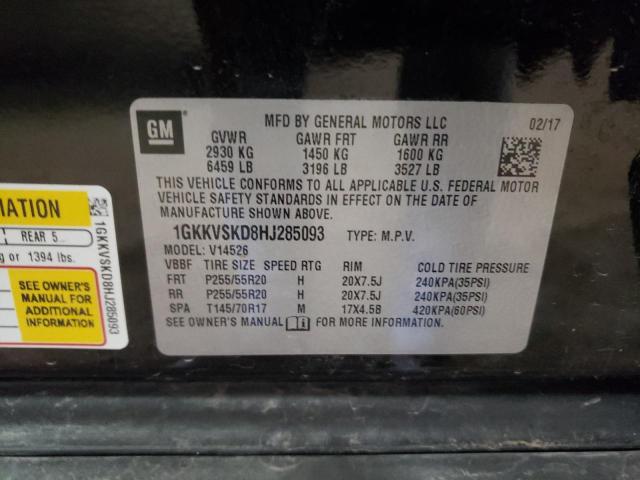 Photo 9 VIN: 1GKKVSKD8HJ285093 - GMC ACADIA LIM 