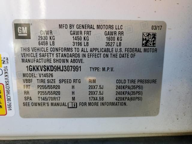 Photo 12 VIN: 1GKKVSKD9HJ307991 - GMC ACADIA LIM 