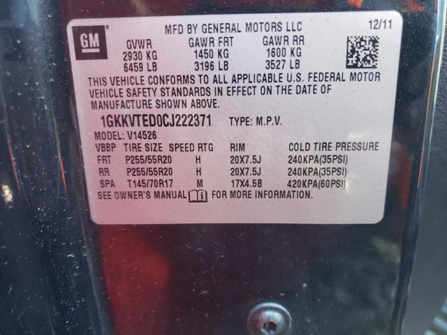 Photo 12 VIN: 1GKKVTED0CJ222371 - GMC ACADIA DEN 