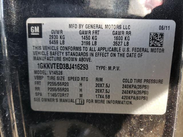 Photo 12 VIN: 1GKKVTED3BJ416293 - GMC ACADIA DEN 