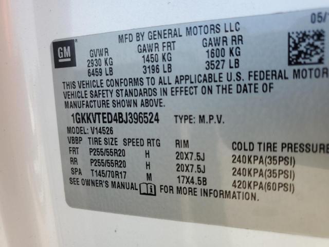 Photo 12 VIN: 1GKKVTED4BJ396524 - GMC ACADIA DEN 