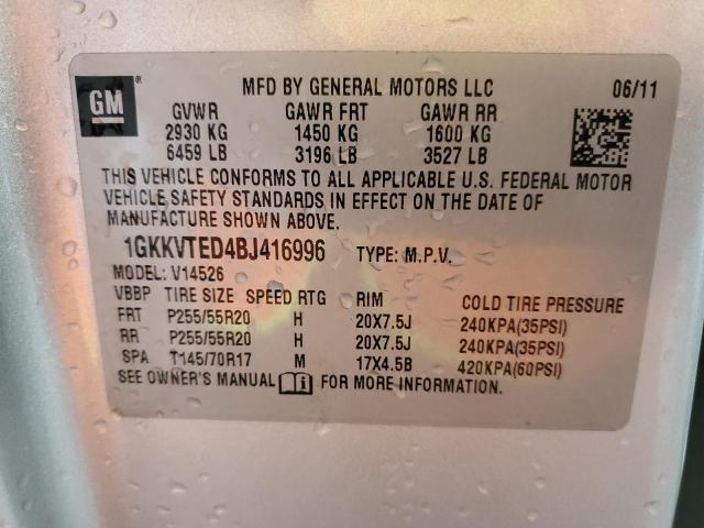 Photo 12 VIN: 1GKKVTED4BJ416996 - GMC ACADIA DEN 