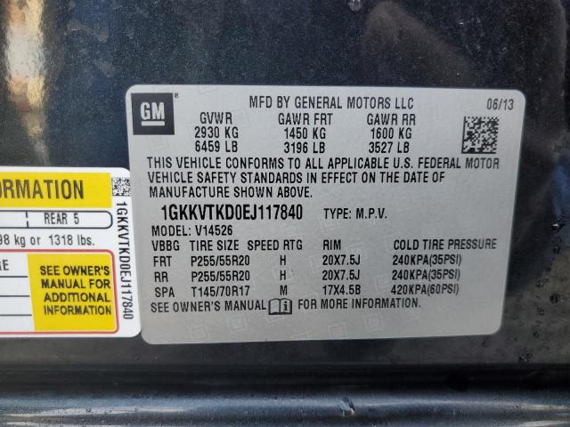 Photo 12 VIN: 1GKKVTKD0EJ117840 - GMC ACADIA DEN 