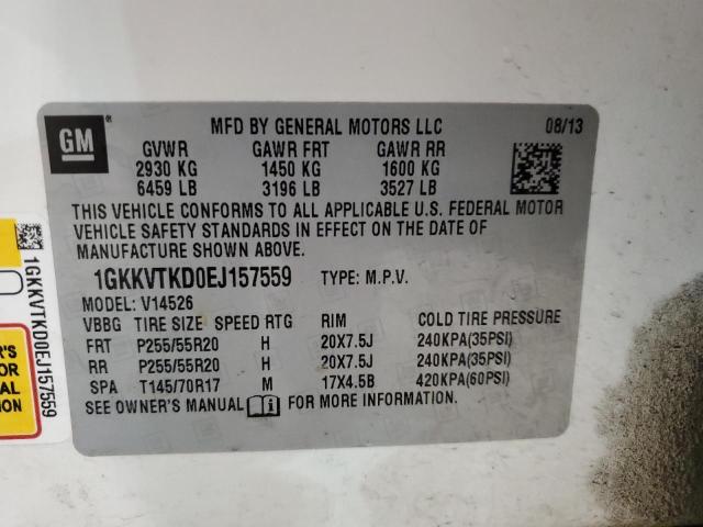 Photo 11 VIN: 1GKKVTKD0EJ157559 - GMC ACADIA DEN 