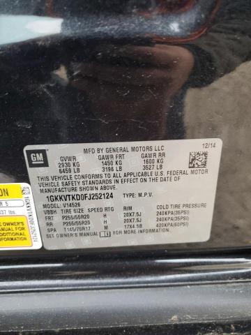 Photo 13 VIN: 1GKKVTKD0FJ252124 - GMC ACADIA DEN 