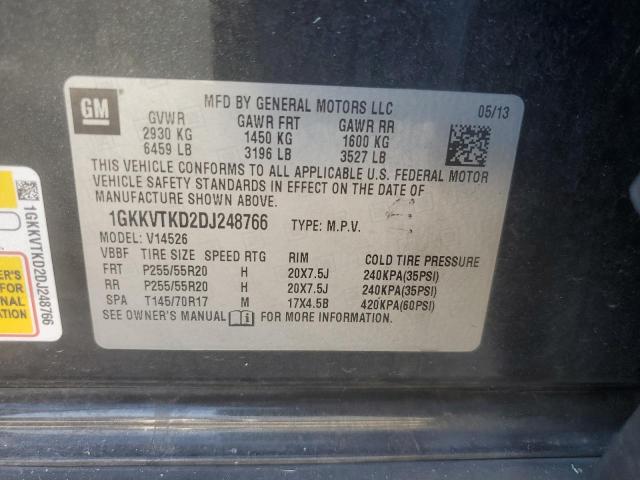 Photo 12 VIN: 1GKKVTKD2DJ248766 - GMC ACADIA DEN 