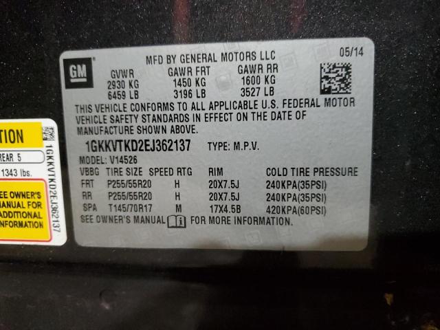 Photo 13 VIN: 1GKKVTKD2EJ362137 - GMC ACADIA DEN 