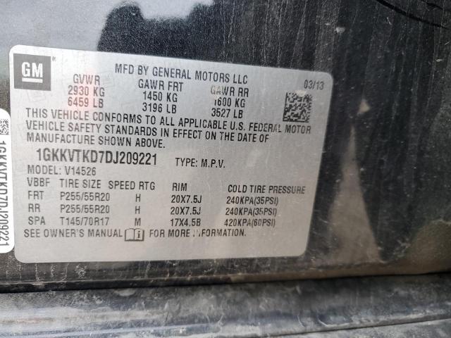 Photo 11 VIN: 1GKKVTKD7DJ209221 - GMC ACADIA DEN 