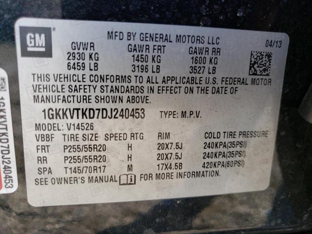 Photo 12 VIN: 1GKKVTKD7DJ240453 - GMC ACADIA DEN 