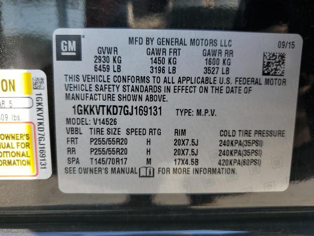 Photo 13 VIN: 1GKKVTKD7GJ169131 - GMC ACADIA DEN 