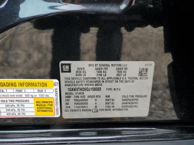 Photo 12 VIN: 1GKKVTKD9DJ158093 - GMC ACADIA DEN 