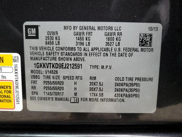 Photo 12 VIN: 1GKKVTKD9EJ212591 - GMC ACADIA DEN 