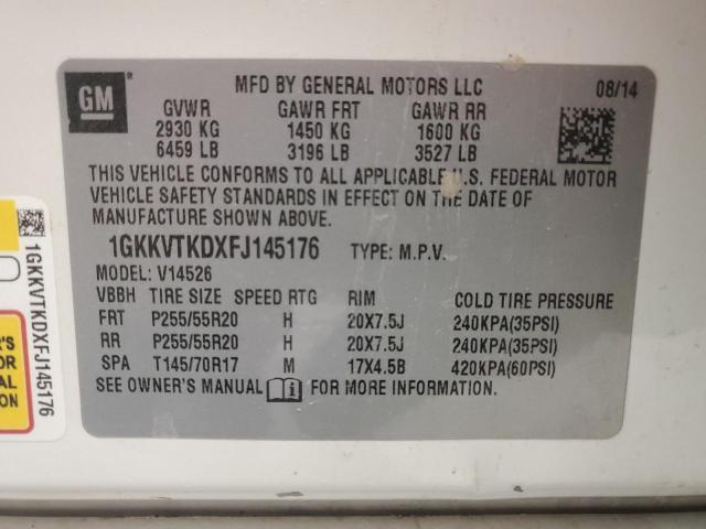 Photo 12 VIN: 1GKKVTKDXFJ145176 - GMC ACADIA DEN 