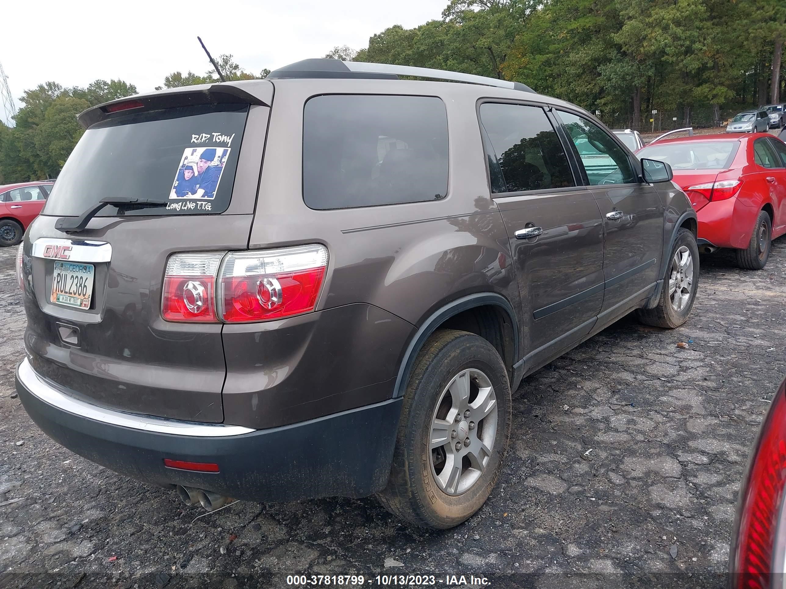 Photo 3 VIN: 1GKLRKEDXAJ165516 - GMC ACADIA 