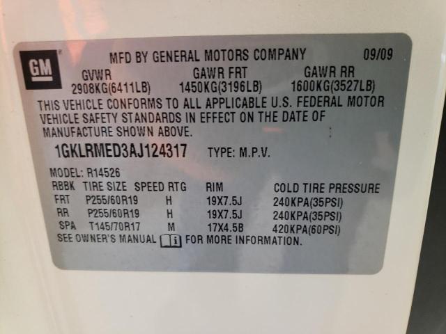 Photo 13 VIN: 1GKLRMED3AJ124317 - GMC ACADIA 