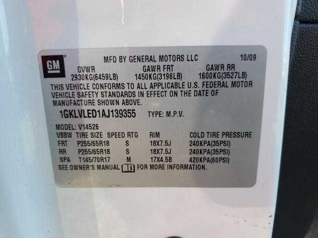 Photo 13 VIN: 1GKLVLED1AJ139355 - GMC ACADIA 