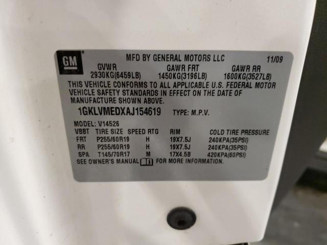 Photo 12 VIN: 1GKLVMEDXAJ154619 - GMC ACADIA 