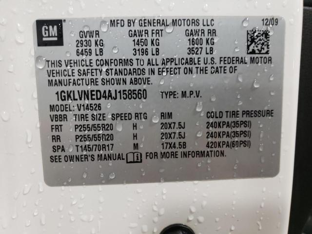 Photo 12 VIN: 1GKLVNED4AJ158560 - GMC ACADIA SLT 