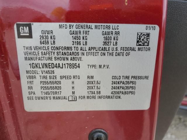 Photo 11 VIN: 1GKLVNED4AJ178954 - GMC ACADIA 