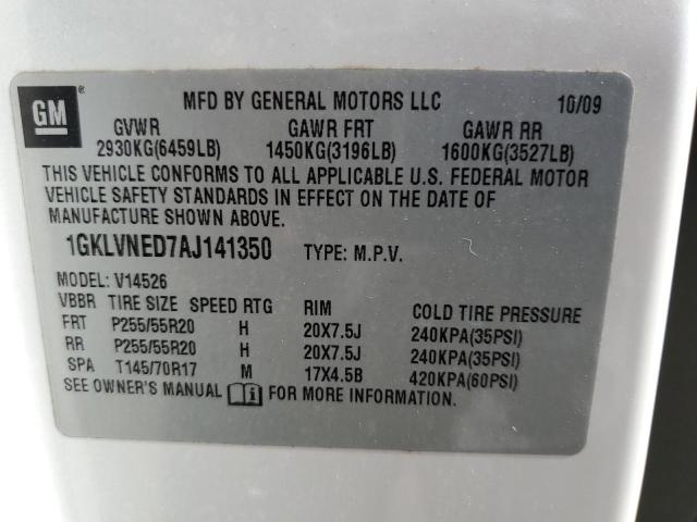 Photo 12 VIN: 1GKLVNED7AJ141350 - GMC ACADIA 