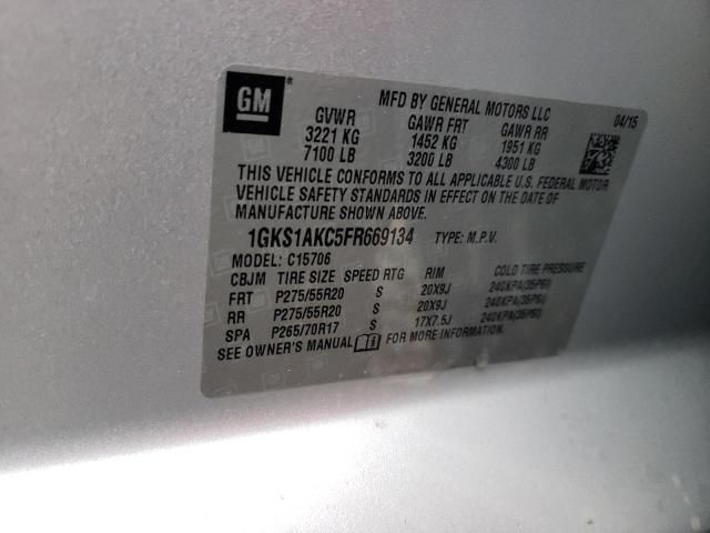 Photo 12 VIN: 1GKS1AKC5FR669134 - GMC YUKON SLE 