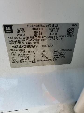 Photo 12 VIN: 1GKS1BKC0GR299850 - GMC YUKON 