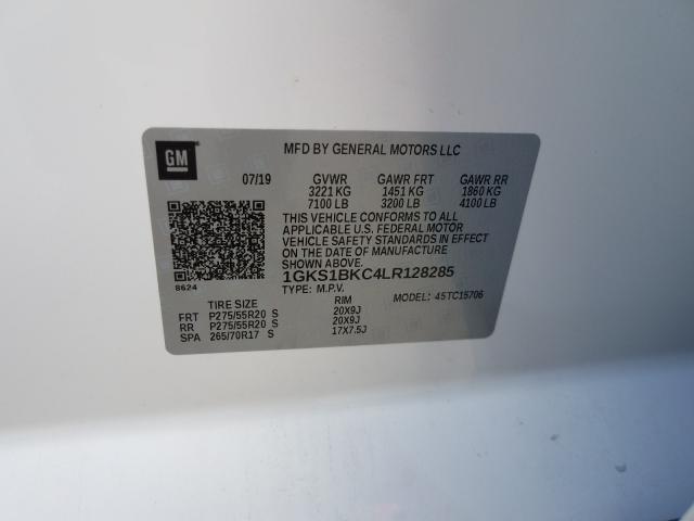 Photo 9 VIN: 1GKS1BKC4LR128285 - GMC YUKON SLT 