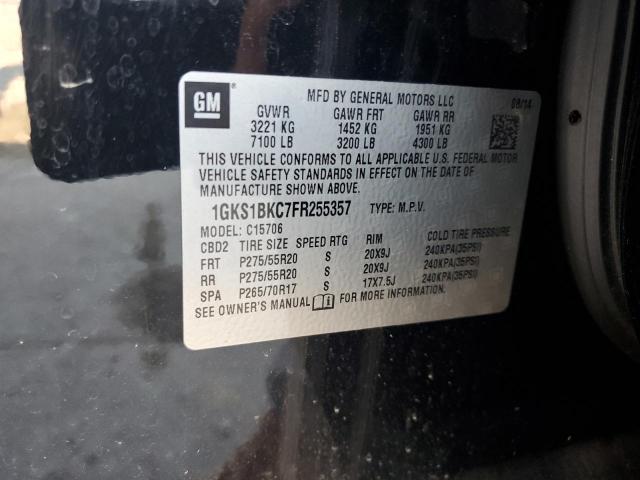 Photo 12 VIN: 1GKS1BKC7FR255357 - GMC YUKON SLT 