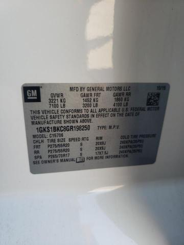 Photo 12 VIN: 1GKS1BKC8GR198250 - GMC YUKON SLT 